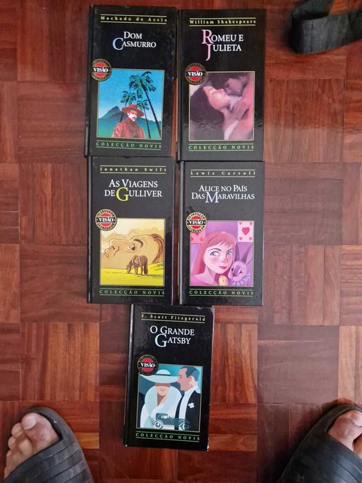 Vários Livros coleção Visão