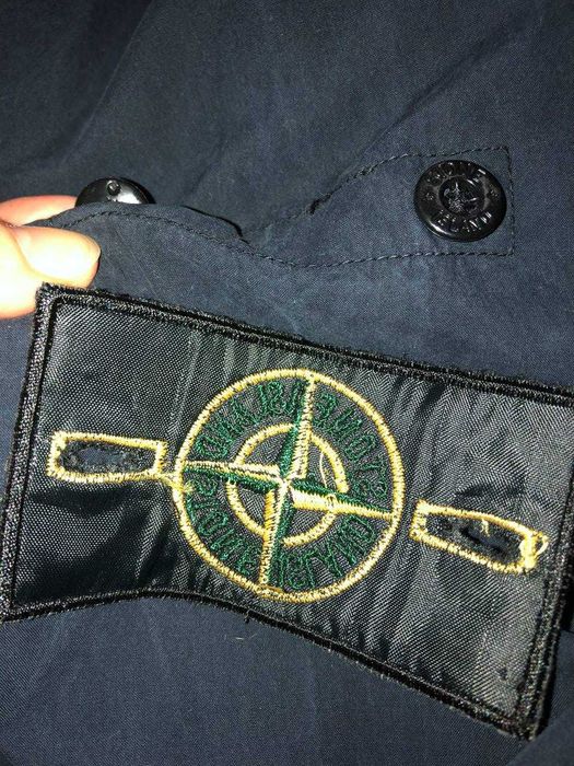 Сорочка рубашка Stone Island с патчем