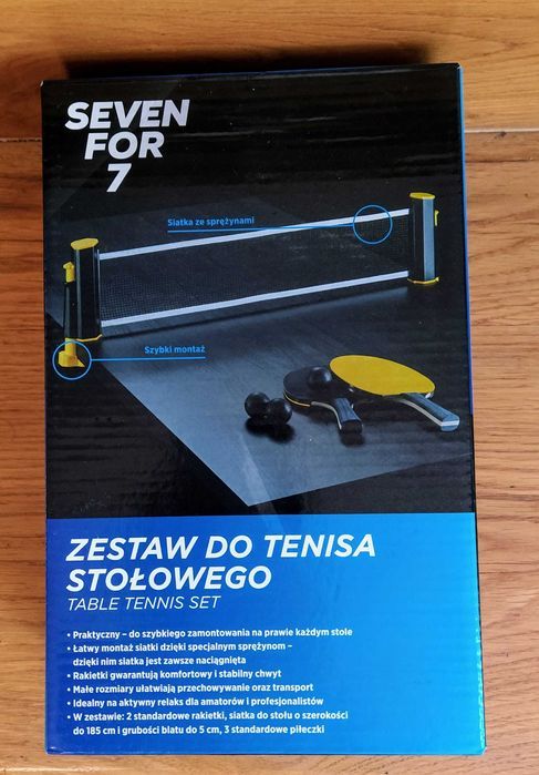 Zestaw do gry w tenisa stołowego - ping pong