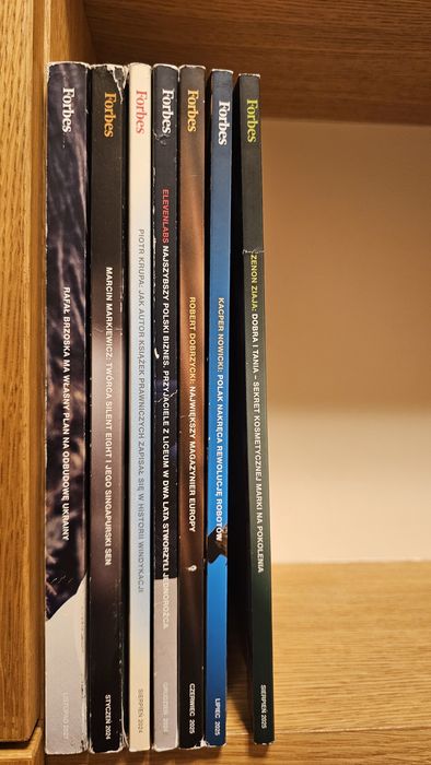 Zestaw 7 magazynów mix forbes