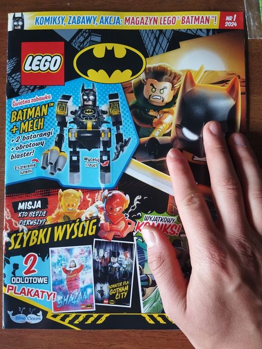 Журнал лего Betman