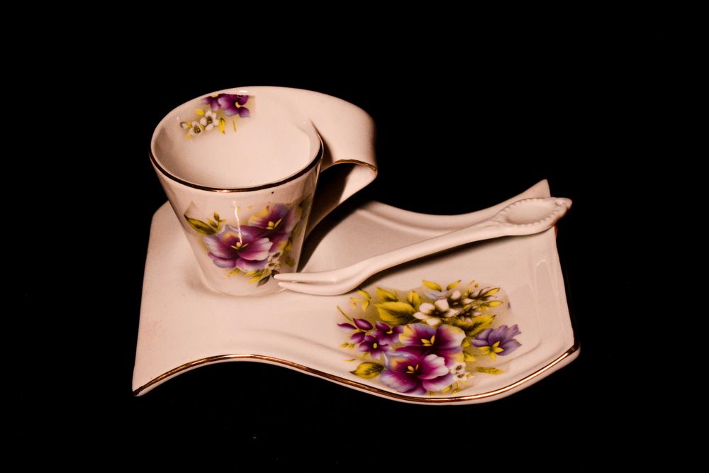 Conjunto de Chá/café para duas pessoas (nunca utilizado)