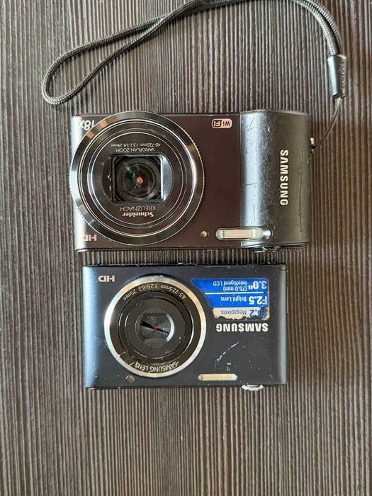 Zestaw 2x Samsung Y2K | WB 18x Zoom Schneider + ST 16.2MP F2.5 | Stan Nieznany