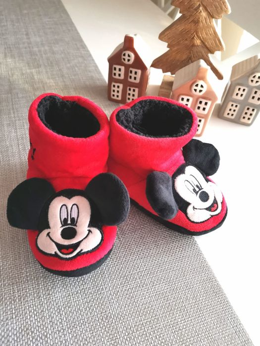 Mickey Mouse piękne cieplutkie kapcie