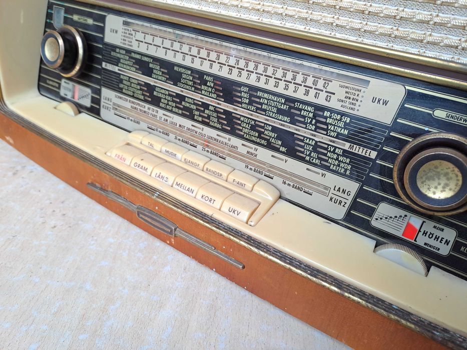 Radio lampowe Siemens - sprawne