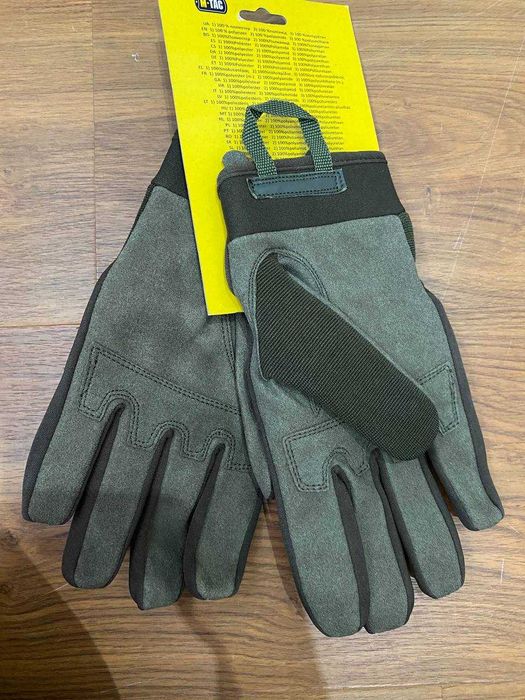 Тактичні рукавиці M-Tac Assault Tactical Mk.3 Олива L та XL