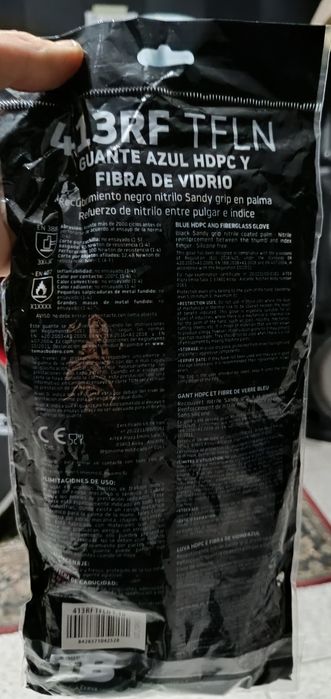 Luvas de proteção Anti Corte " TB 413RF" (NOVAS DENTRO DE EMBALAGEM)