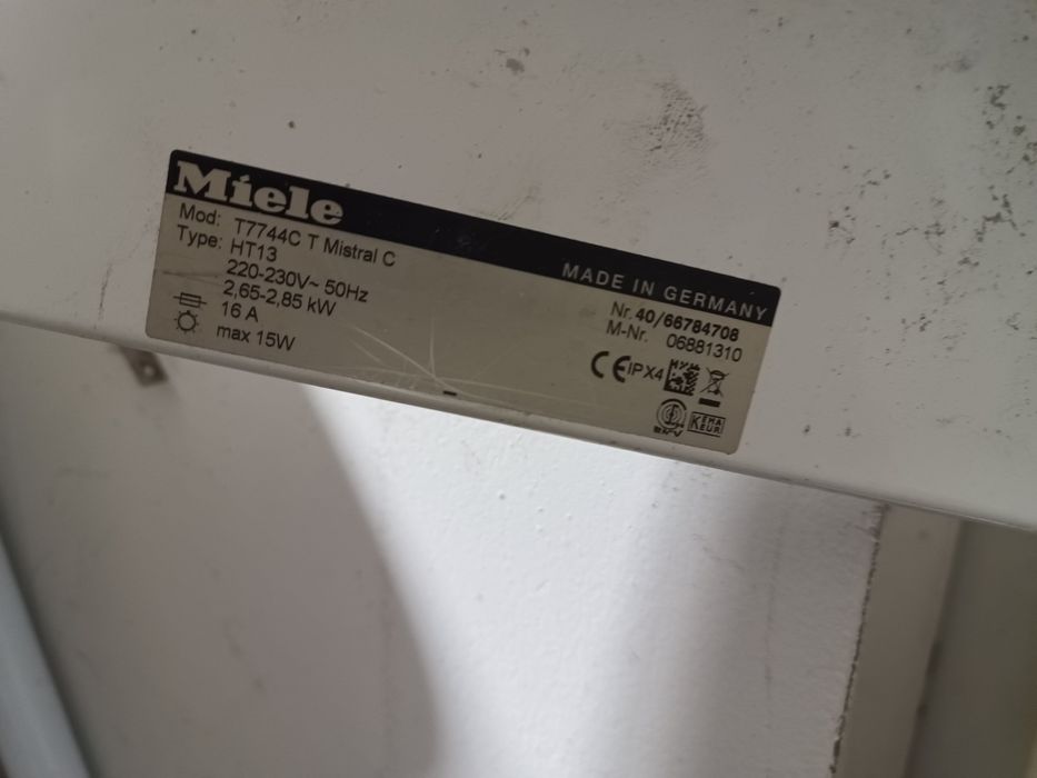 Suszarka miele części