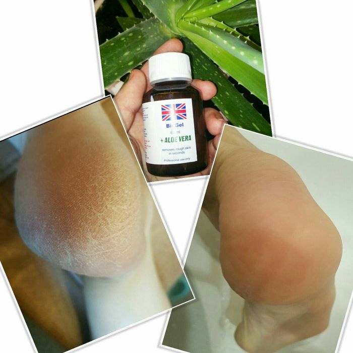 Био гель, ремувер, фруктова кислота + пемза