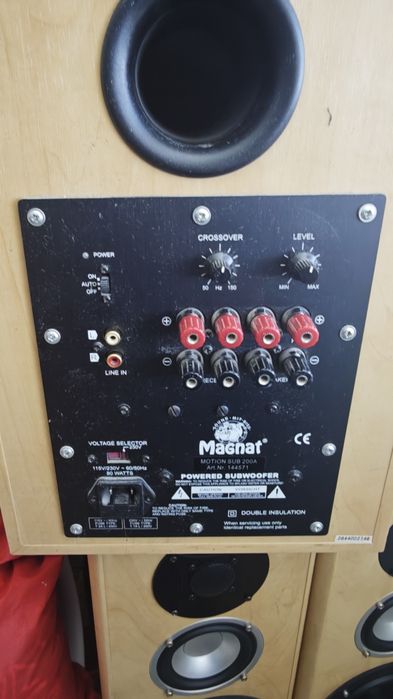 Kolumny Głośniki Magnat zestaw+ subwoofer