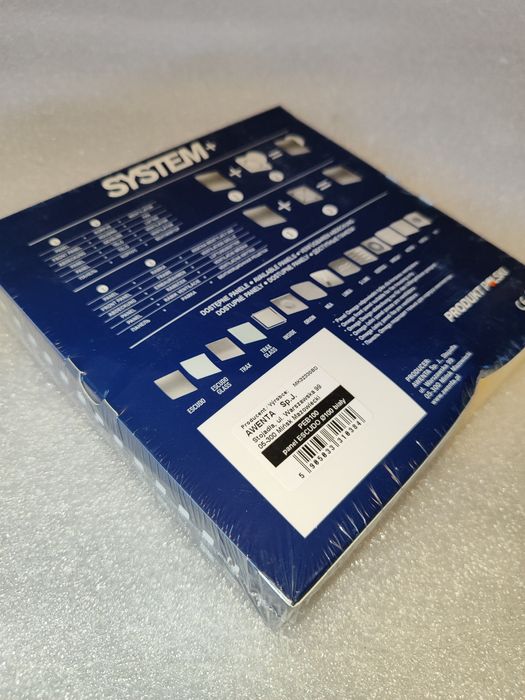 Zestaw NOWE wiatrak wentylator do łazienki 100 System+ Awenta korpus