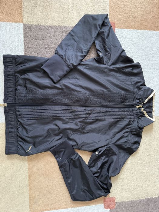 Bluza kurtka Puma sportowa damska rozpinana czarna r. S