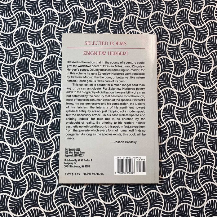 Selected Poems - Zbigniew Herbert