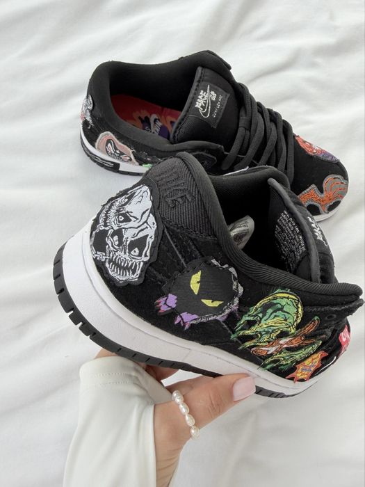 Кросівки Nike SB Dunk Low Black 36-41. Оплата на пошті.