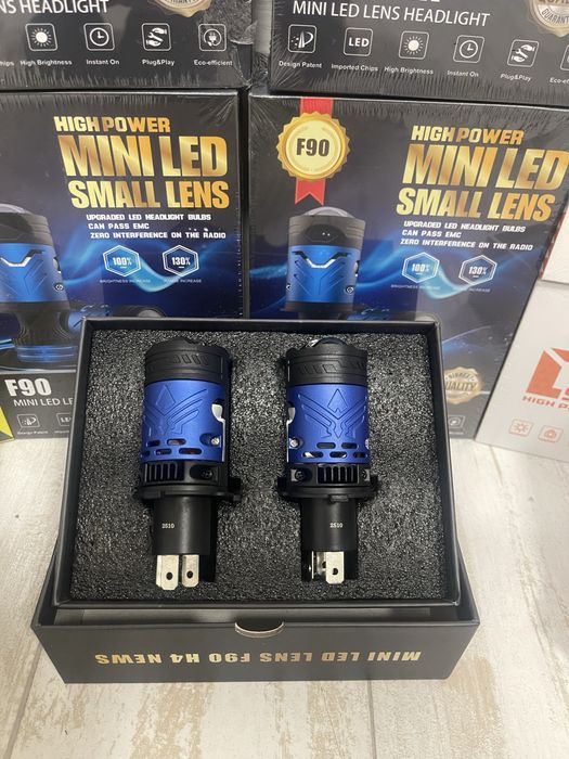 Новинка!! LED лампи, мінілінзи F90, V45PRO, G8S, H1, H3, H4, H7, H11