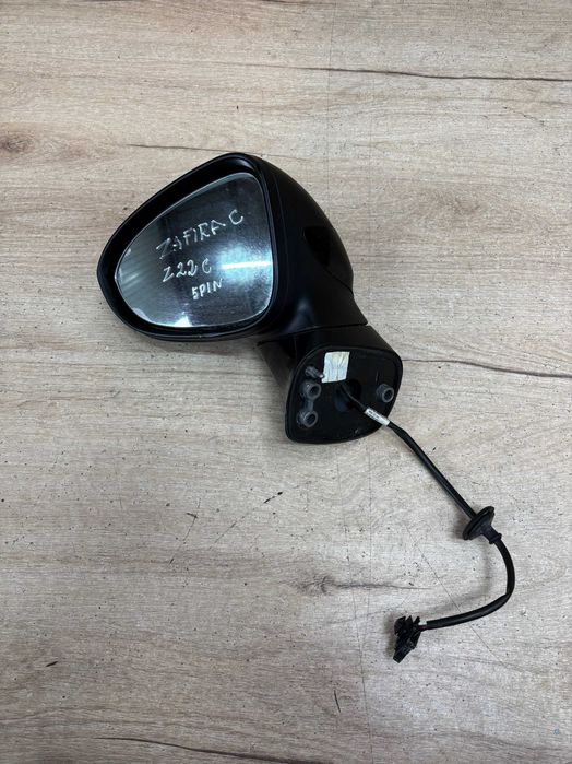 lusterko boczne lewe, prawe opel zafira c 5pin kolor z22c