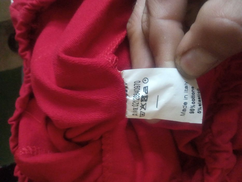 Spodnie damskie włoskie rozmiar S bawełna