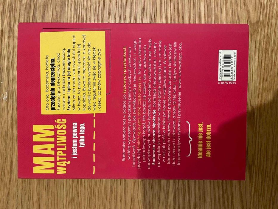 Mam wątpliwość - Aleksandra Radomska