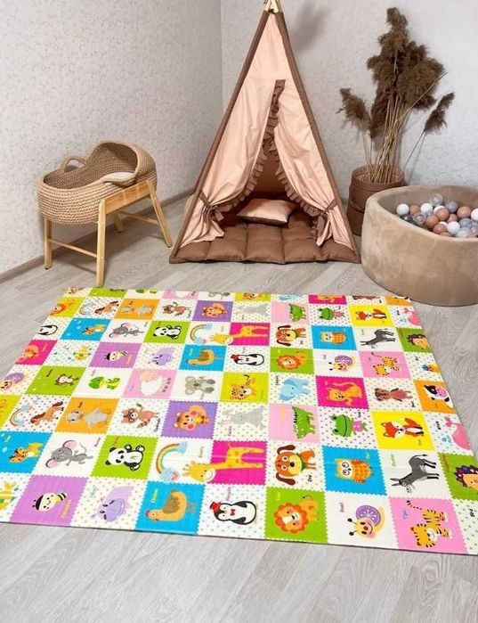 Килимок дитячий,Термокилимок, термоковрик,Бебіпол,дитячий каремат