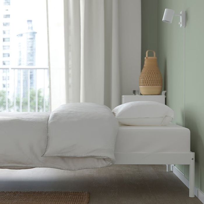 Conjunto de cama e colchao solteiro