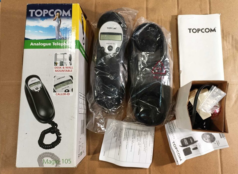 telefon stacjonarny analogowy TOPCOM Magio 105  zabytkowy