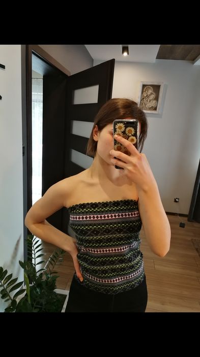 Bluzka odkryte ramiona wzory S