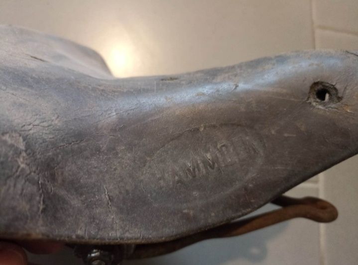 Stare siodełko rowerowe przedwojenne Hammock