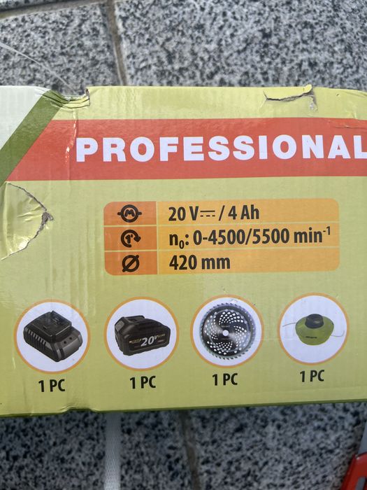 Акумуляторна електрокоса Procraft ATA-20BS Brushless Безщіткова