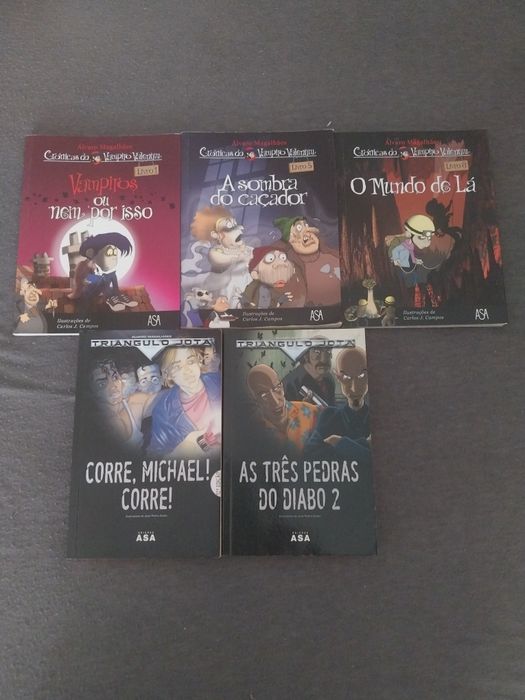 Livros juvenis Álvaro Magalhães