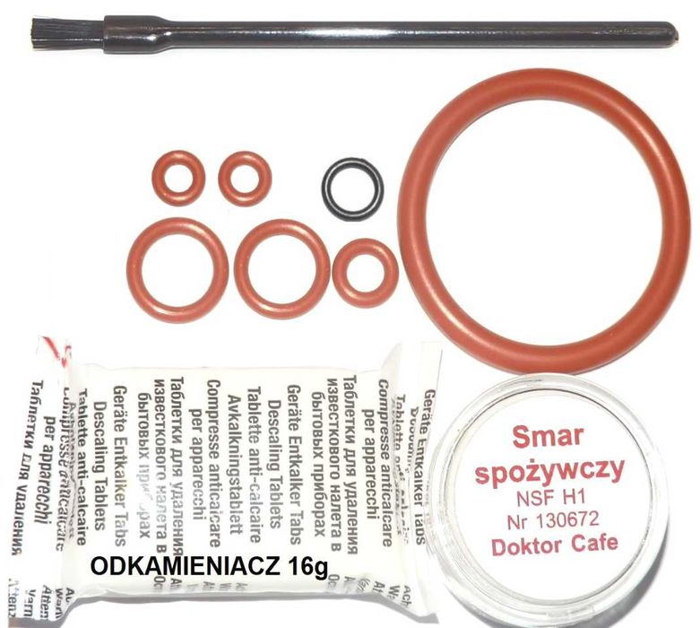 Uszczelki smar Saeco Vienna Magic Royal Incanto Gaggia Spidem Miele