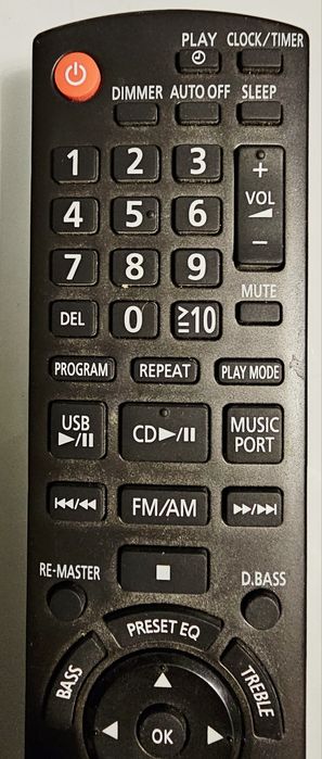 Pilot do sprzętu audio Panasonic, model N2QAYB000394
