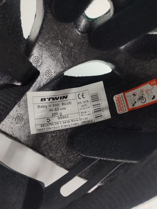 Capacete BTWIN XS de criança 46-53 Cm - Bicicleta - Skate - Trotinete