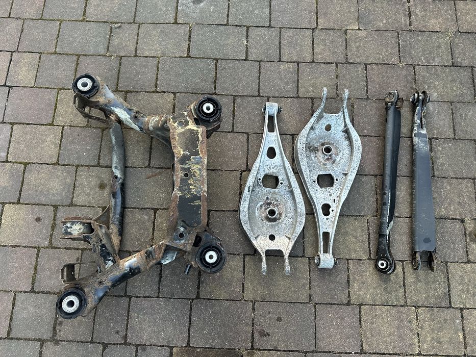 BMW E46 sanki wahacze zestaw zawieszenia tył komplet