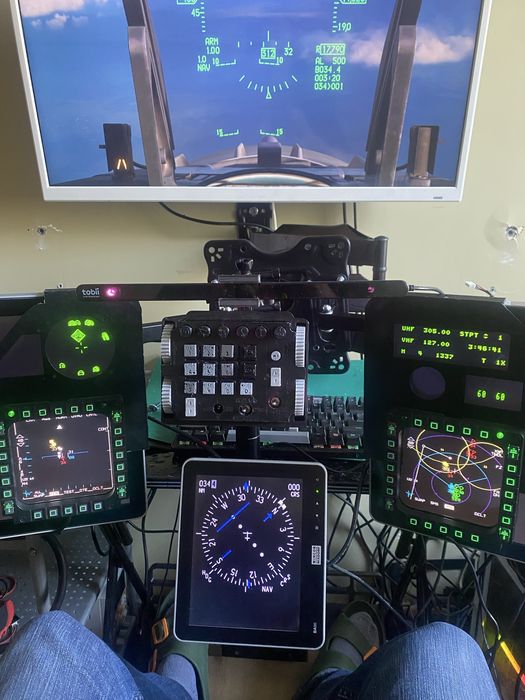 Thrustmaster Cougar MFD f16 DCS
