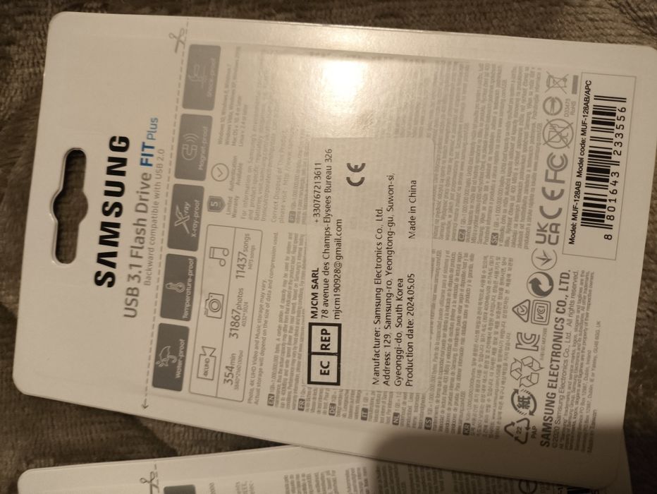 Samsung 128Gb USB Pen NOVAS