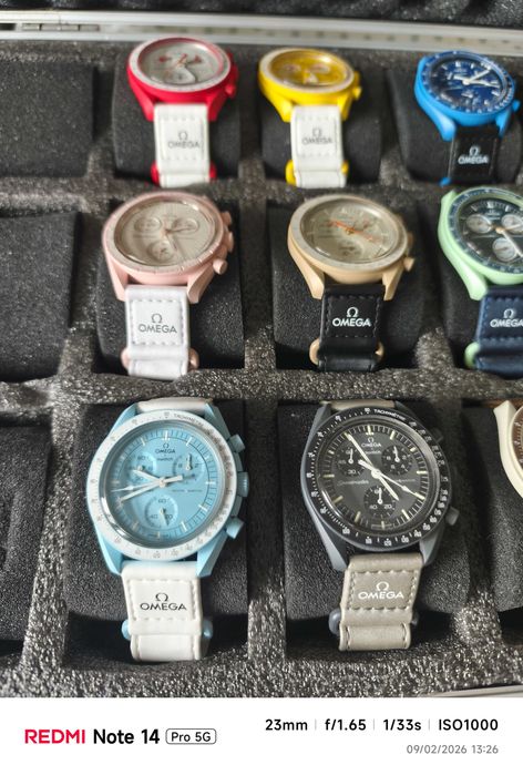 colecção Relógios Omega swatch