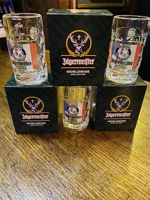 Лімітована рюмка шот чарка Jagermeister Єгермайстер Original Оригінал