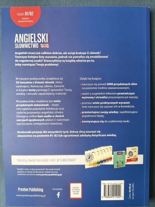 Angielski słownictwo Preston Publishing - komplet
