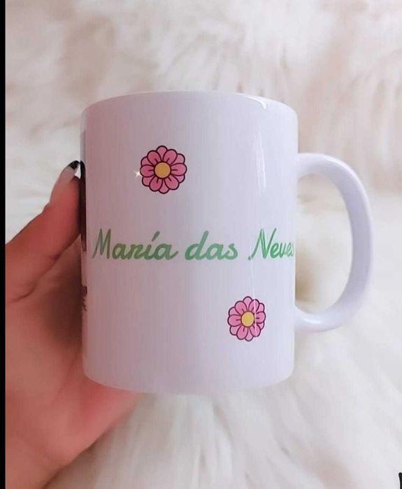 Canecas sublimadas com foto ou texto