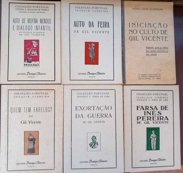 Livros - Gil Vicente - portes incluídos