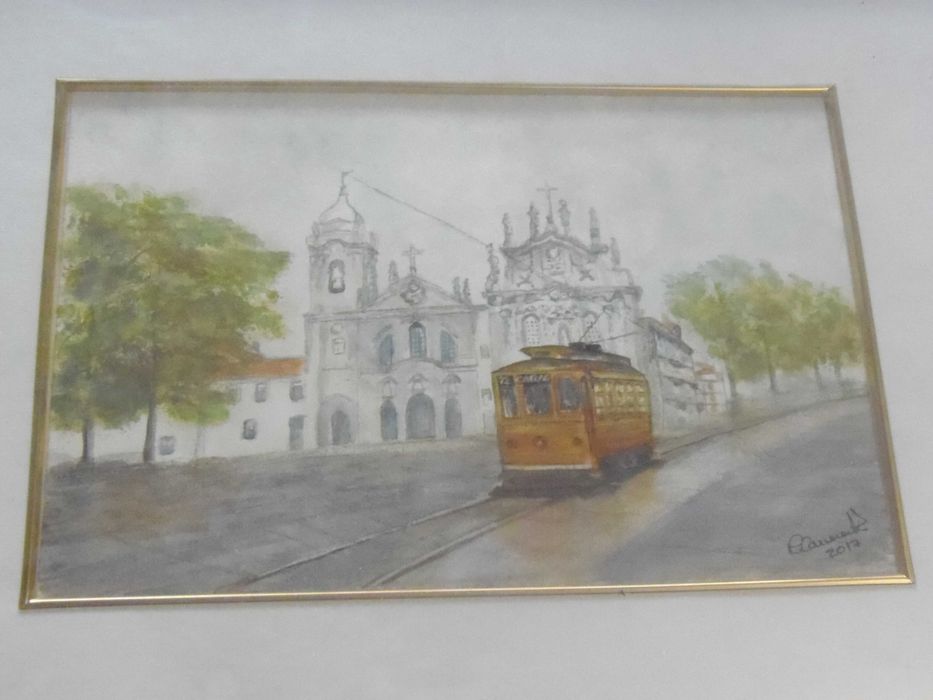 Quadro - pintura em aguarela