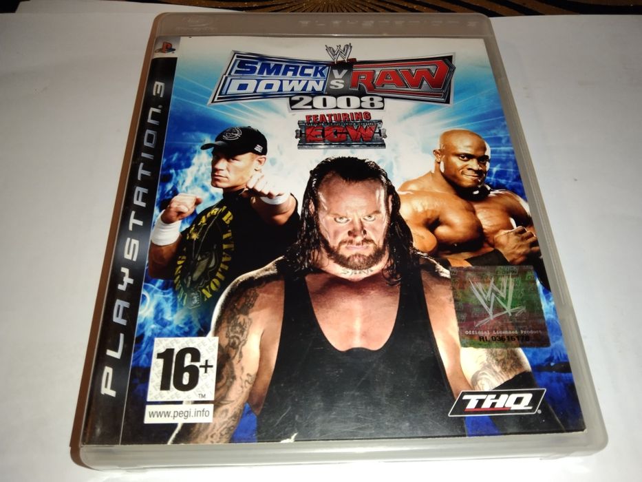 Gra Smack Down Raw 2008 PlayStation 3