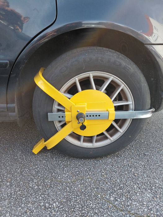 bloqueador de rodas de carro