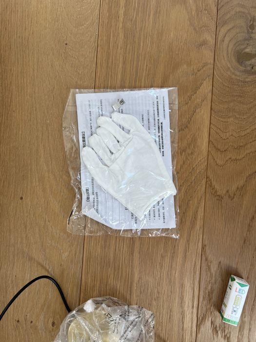 Nowoczesna lampa ścienna złota marmur LED – komplet 2 sztuki NOWE