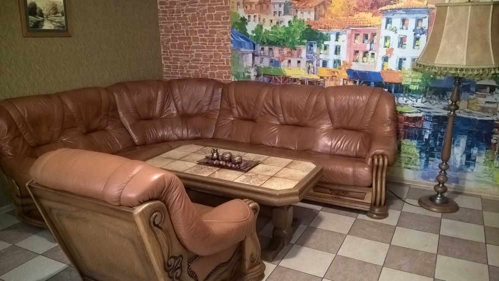 Мягкий кожаный уголок (Германия)