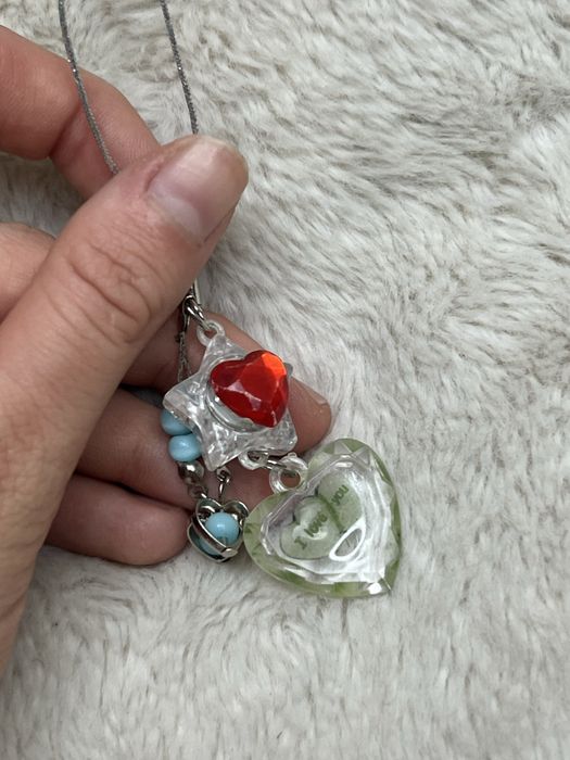 Breloczek brelok wisiorek zawieszka napis I love you Kocham cię