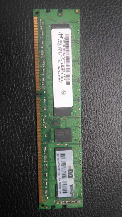 Модуль памяти HP DDR3 SDRAM 4 Gb c ECC 2шт