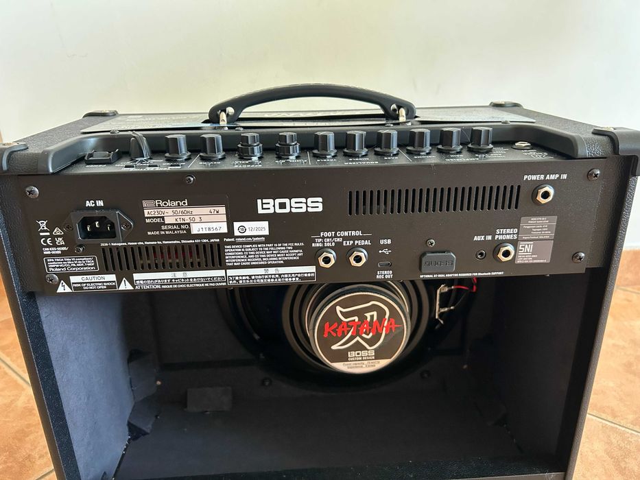 Amplificador guitarra Boss Katana 50 gen3