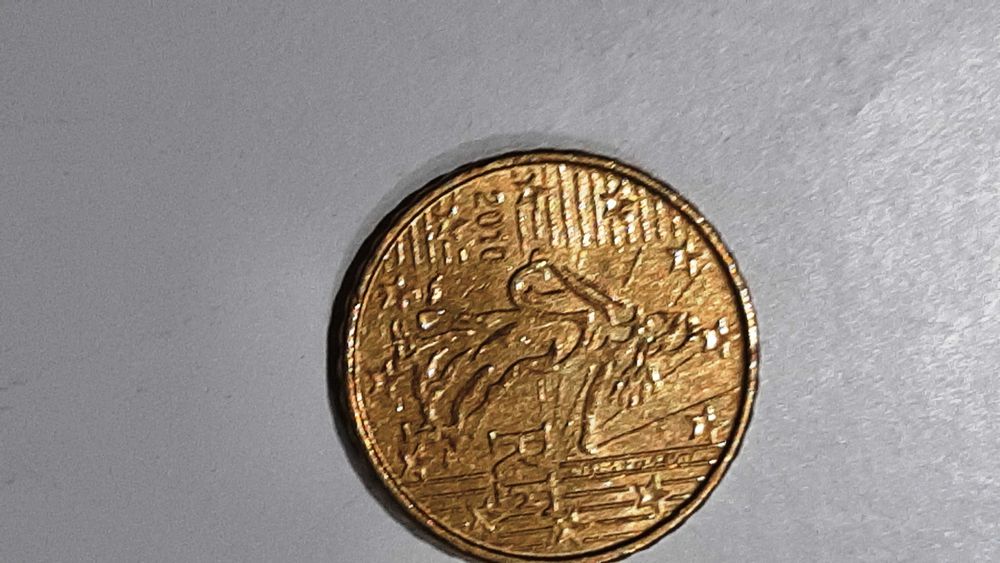 Moedas da França com face nacional "Semeadora"