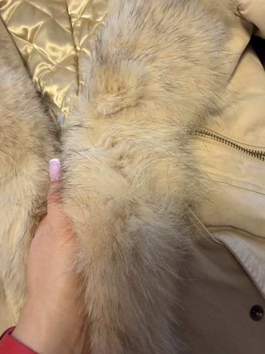 Курточка з мехом , парка